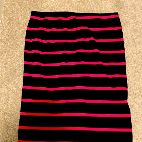Blue and pink stripped skirt - Picture 1 of 4